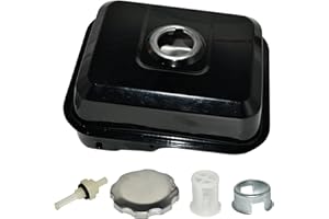 Carkio - Filtro per serbatoio a gas per Honda GX140, GX160 5,5HP, GX200 6,5HP, accessori per moto, colore nero