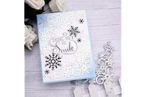 Kokorosa Milieu Stanzformen für Scrapbooking, Metall-Stanzformen zum Basteln, Stanzformen für Kartenherstellung, geeignet für Party, Hochzeit, Urlaub usw. (10)