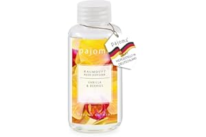 ‎PAJOMA pajoma® Raumduft Nachfüllflasche 100 ml, Vanilla & Berries | Nachfüller für Lufterfrischer | intensiver und hochwertiger Duft in Premium Qualität