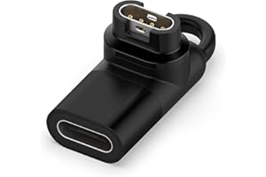 USB Typ C Adapter auf Stecker für Garmin Fenix 7X 6 X 5 instinct2 venu 2 Plus vivoactive 4s Forerunner 245 645 935 945 Ladeset Ersatz Ladegerät