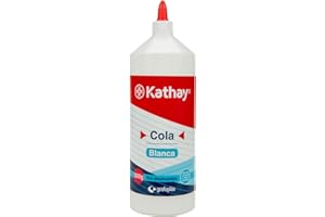 Kathay Cola Blanca, Secado Transparente, 1 Litro