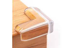 AIXMEET 12 Stück Eckenschutz, Kantenschutz Selbstklebend für Baby und Kinder, Transparent, Starke Befestigung, Sicher Kantenschutz für Tischecken und Scharfkantige Möbel