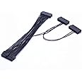 Câble d'alimentation triple alimentation 3 24 broches ATX câble adaptateur carte mère cordon (30 cm) pour machine BTC Miner
