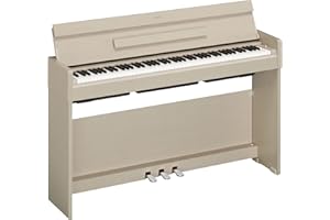 Yamaha ARIUS YDP-S35 Digital Piano - Pianoforte Digitale da Casa per Dilettanti, Design Moderno ed Elegante, Suonabilità Autentica del Pianoforte Acustico, Bianco Frassino