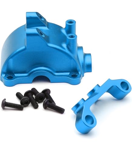 PrecisionGeek Blue Alu - Ossa di ricambio per Tamiya TT01 TT01E TT02, 2 pezzi