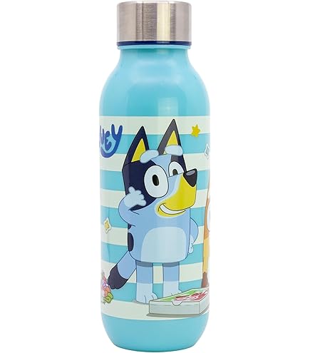 Borraccia Alluminio Pop Up 730ml Con Tracolla | Design Bluey Per Bambini - Foto 5