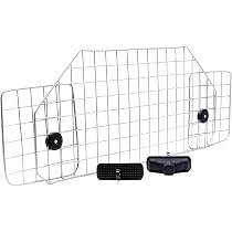 Grille De Voiture Pour Chien WilTec Modèle D - Réglable 118-129cm, Sécurité Animale