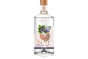 IL GUSTO SOBER SPIRITS – Gin sans alcool 0,0 % – Le seul gin sans alcool au monde fabriqué à partir de vrais spiritueux – Lauréat d'or IWSC Award – 0 % de sucre – Sans arômes ni colorants artificiels –