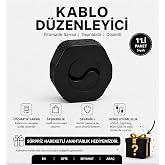 VeltroniX Kablo D&uuml;zenleyici ve Otomatik Kablo Sarma Aparatı &ndash; USB Şarj Kablosu Toplayıcı, Telefon Kablo Organizer, Taşınabili