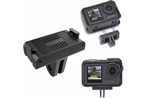 ZORBES® Magnetic Adapter Mount for DJI Action 5pro/4/3 Quick Release Adapter with Connection Adapter, for DJI Accessories, Attachable Tripod, Vlogging