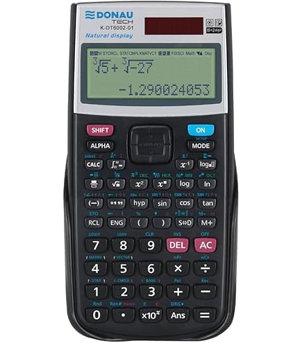Calcolatrice Scientifica DONAU TECH - 417 Funzioni, Alimentazione Solare E A Batteria - Foto 7