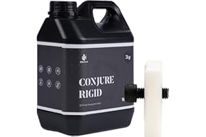 Chitu Systems Conjure Résine Rigide avec Propriétés d’Ingénierie pour l’Impression 3D en Résine de Gadgets Fonctionnels, Faible Rétrécissement pour Figurine Articulée Impression LCD 3D (blanc, 2000g)