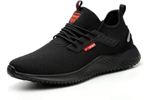 FOGOIN Chaussure de Securité Légère Homme Femme Baskets de Sécurité avec Embout en Acier