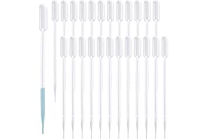 ASelected 100 Stück Pipetten 𝟏𝟎𝐌𝐋, Kunststoff Transfer Pipetten 10ml Transferpipette Dropper für Labor Versuch, ätherische Öle, Klassenzimmer Experiment