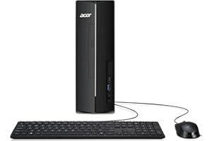 Acer Aspire XC-1760 PC Fisso, Desktop, Processore Intel Core i3-12100, Ram 8 GB DDR4, 256 GB SSD, DVD-RW, Scheda Grafica Intel UHD, Wireless Lan, Tastiera e Mouse USB, Windows 11 Home