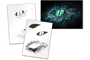 UMR-Design AS-145 Reptile Airbrushschablone Step by Step Grösse M