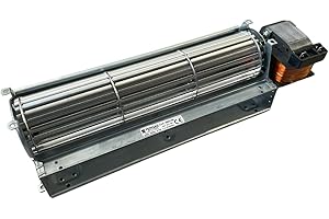 GASTROTEILESHOP Ventilateur à courant transversal Longueur 270 mm Ø 60 mm EMMEVI TGA 60/1–270/30 Rouleau Rouleau