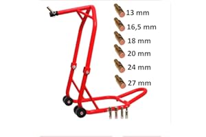 CRUIZER Chevalet lève moto avant sous bateau fourche 4 roues 6 plots inclus