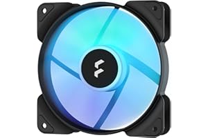 Fractal Design Aspect 12 RGB 120 mm PWM Wide 500-2000 RPM Range Black Frame Computer Fan