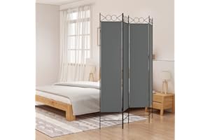 HOMIUSE 160x200 cm Raumteiler Paravent Trennwand Balkon Sichtschutz Paravent Raumteiler Innen Sichtschutz Garten Balkonschutz Seitenmarkise Ausziehbar Stellwand Anthrazit