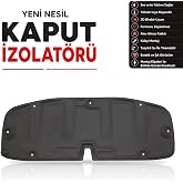 Kaput İzolat&ouml;r Ke&ccedil;esi, Isı ve Ses Yalıtım Kaput Halı Kaplaması (Toyota Corolla Kaput Altı Ke&ccedil;esi İzolat&ouml;r&uuml; 2007 - 2013 Arası)