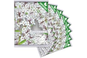 DIEMME FIORI | Home Fragrance L'Essenziale, Sacchetti Profumati per Armadio e Piccoli Ambienti, Fragranza a Lunga Durata, Verbena, 8 Pezzi