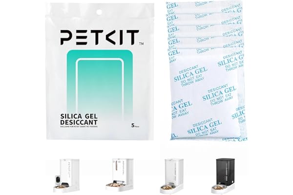 PETKIT - Recambio de desecante para comederos inteligentes (5 paquetes)