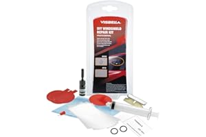 Visbella DIY Windshield Repair Kit, Do It Yourself Tool Quick Fix Car Automotive Windscreen Glass Chip Crack Quick Repair