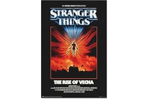 Grupo Erik: Poster Stranger Things Merchandising | Poster da parete Stranger Things (Stagione 5) con Carta Lucida e Incorniciabile (61 x 91,5 cm)