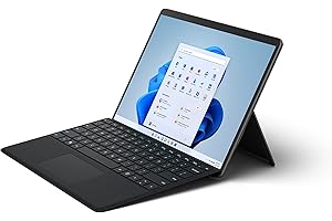 Microsoft Surface Pro 8 Ordinateur Portable (Windows 11,écran tactile 13’’, 8 Go RAM, 256 Go SSD, Intel Core i5) Graphite