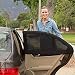Car Side Window Sunshade Never Fall Down Car Window Screen Protect Your Baby Kids from Harmful UV Sun Rays-2 Pack
