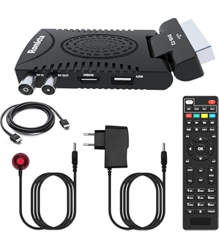 Decoder Digitale Terrestre DVB-T3 Full HD - Supporta USB WiFi E HEVC H265 - Con Telecomando - Foto 6