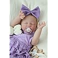 WOOROY Realistic Reborn Baby Dolls Girl - 20 Inch Lifelike Newborn Doll Real Life Weighted Soft Cloth Body with Gift Box for 3+ Kids
