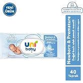 Uni Baby Newborn &amp; Premature Islak Mendil 3x40