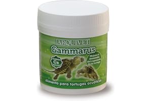 ARQUIVET Gammarus 105 ml - Sköldpadda - Naturlig mat för vattensköldpaddor - Helmat för vattensköldpaddor - Flytande mat sköldpaddor