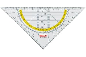 Fontän geometritriangel 16 cm klar