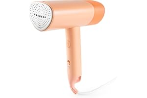 ‎DOMO DOMO DO7058S Dampfglätter für Kleidung klappbar - Quick Start 25 Sekonden - Tragbare Steamer für Kleidung - 20g/min Dampf - 100ml Wassertank - Rosa