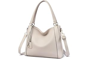 HAWEE Elegante Bolsos de Mujer Bolso Bandolera Cuero PU Bolso Tote Moda Bolso de Mano Grande Bolso de Hombro Ligera Bolso Shopper para Compras Fiesta Trabajo
