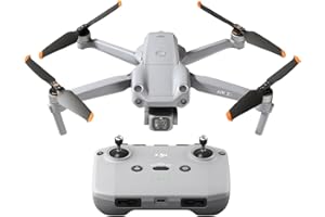DJI Air 2S- Drone, Quadcopter, 3 Ejes Gimbal con Cámara, Vídeo en 5.4K, Sensor CMOS de 1 pulgada, Detección de obstáculos en 4 direcciones, Transmisión en FHD desde 12 km FCC, MasterShots, Gris