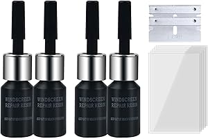 Fashion Base Windshield Repair kit, Windscreen Chip Repair Kit, DIY Glass Cracked Repair Kits, Car Glass Repair Glue Scratch Chip Cracks Repair Kit