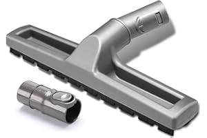 JXE Brosse de sol dur compatible avec Dyson V6 DC62 DC59 et adaptateur de brosse compatible avec Dyson DC07 DC08 DC14 DC17 DC28