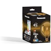 Panasonic E27 Dim Edilebilir Filaman G125 Lamba 7W 630LM 2000K Gold