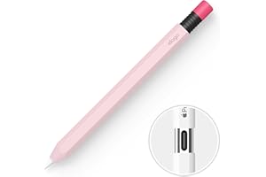 elago Cover Classico Compatibile con Apple Pencil (USB-C), Presa Perfetta, Pelle Protettiva, Custodia in Silicone, Supporta l'Attacco Magnetico (Rosa)