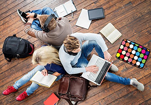 PEDEA Design Schutzhülle Notebook Tasche bis 13,3 Zoll (33,7cm), Color Points - 6