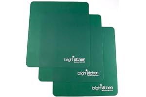 Bright Kitchen 3 flache Silikon-Dehydrator-Blätter, kompatibel mit Cosori Premium CP267-FD Antihaft-Trocknermatten für Trockenfutter, Obst, Kräuter, Chips, Cracker-Tray-Liner (3 flache Blätter)