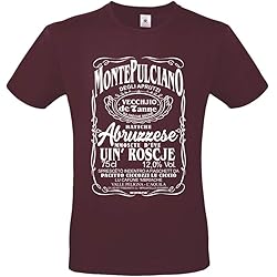 Anomalyze Maglietta Vino Montepulciano d'Abruzzo