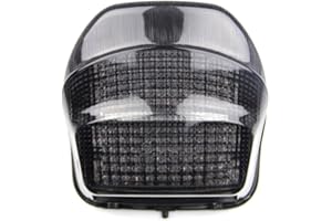 aVDB-moto LED Tail Light with integrated turn signals Compatible with Honda CBR 1100 XX 1999/2006 (Smoke)