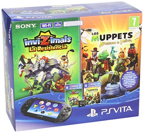 PSVITA+INVIZIMALS RESISTANCE + VIDEO CONSOLA PORTATIL PARA JUEGOS ALTA CALIDAD RESISTENTE DURADERA VIDEO CONSOLA