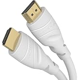 KabelDirekt &ndash; HDMI Kablosu 4K &ndash; 20m &ndash; beyaz &ndash; PS5, Blu-ray, Xbox | 4K@60Hz, Ethernetli High Speed HDMI &ndash; PS5, Xbox Series X, 