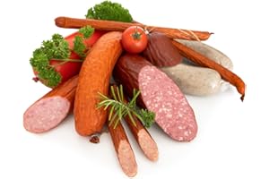 ‎ZARENHOFF Probierpaket russische Wurstwaren Spezialitäten Schlemmerpaket Mix 2,3 KG - Leberwurst, Fleischwurst, Krakauer, Salami